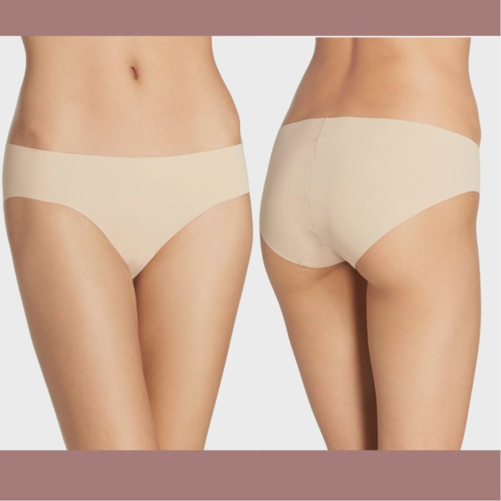 NEW $28 Commando [ L/XL‎ ] Microfiber Bikini Brief in Beige Nude #6240